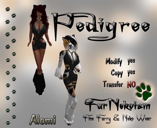 FurNekoism- Pedigree - Alomi (Promo Price)