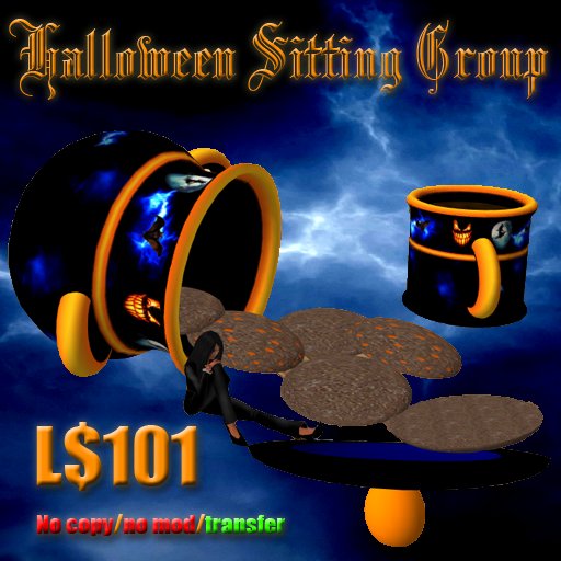 Halloween Sitting Group (Boxed)