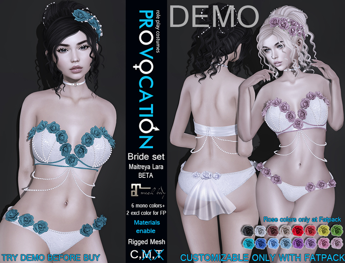 [Provocation] DEMO Bride set-Solo color(Maitreya Beta)