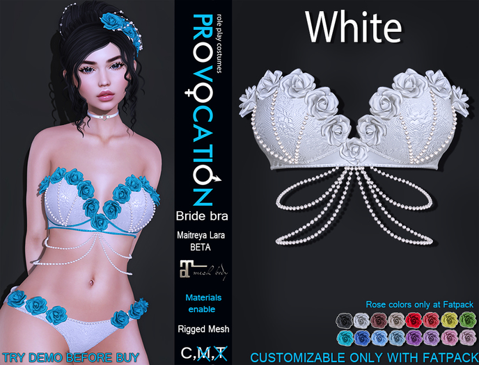 [Provocation] Bride top-White(Maitreya Beta)