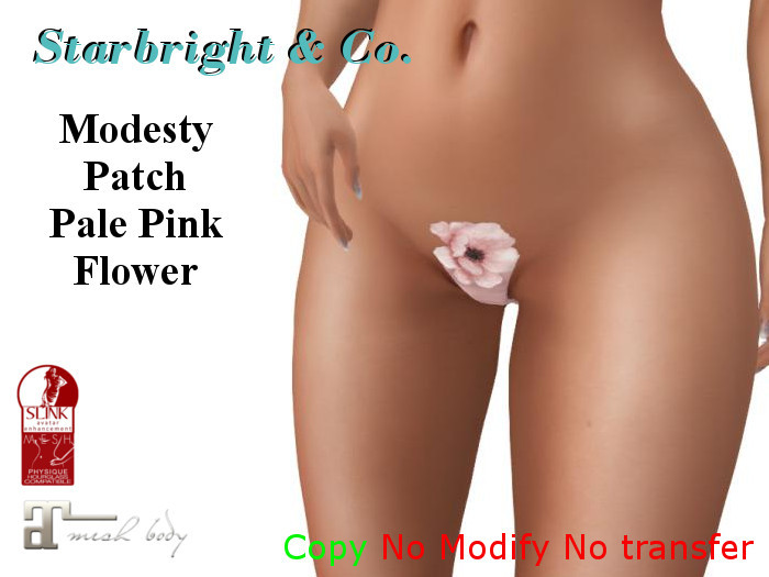 Modesty (Pale Pink Flower) ~ by Starbright & Co.