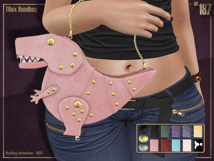 #187# TRex Handbag BOX (Add Me)