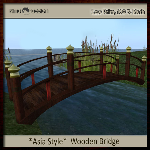 *Asia Style* Chinese Wood Bridge