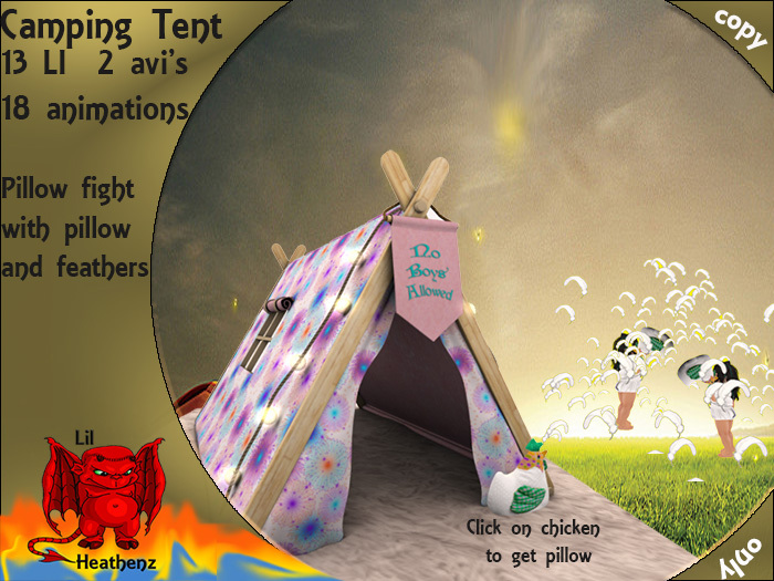 ~LH~Camping Tent Girls (Box) Add
