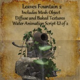Bad Katz Leaves Fountain 2 Water Jug