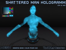 **ToKKen Industries** Shattered Man Hologramm - Mesh