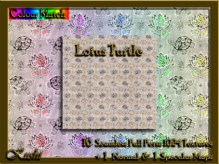 Lotus Turtle Textures