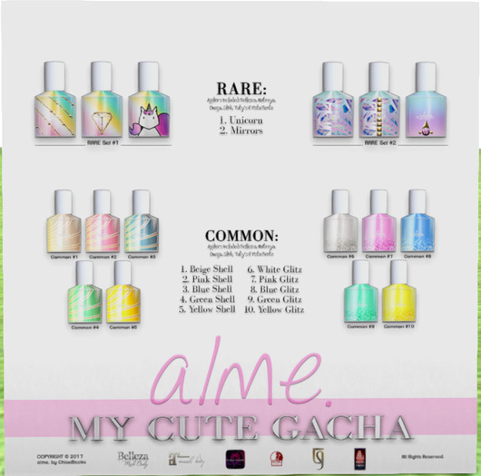 alme.   My Cute Gacha - COMMON 5 [Rez please!]