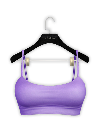 .:villena:. - Tank Crop Top - Lilac