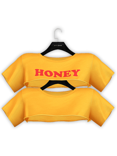 .:villena:. - Half Tee - Yellow