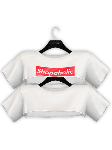.:villena:. - Half Tee - White