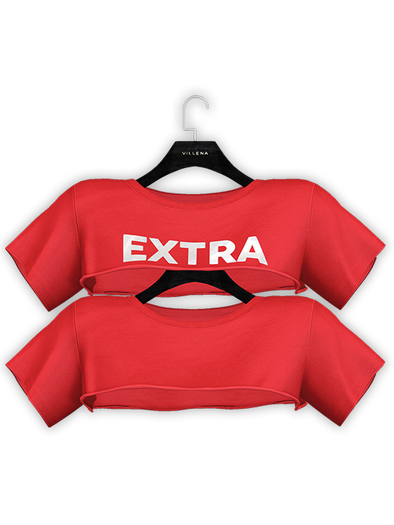 .:villena:. - Half Tee - Red