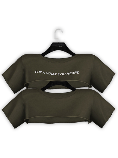 .:villena:. - Half Tee - Olive