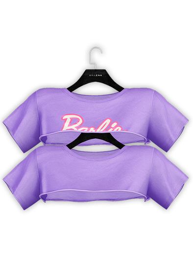 .:villena:. - Half Tee - Lilac