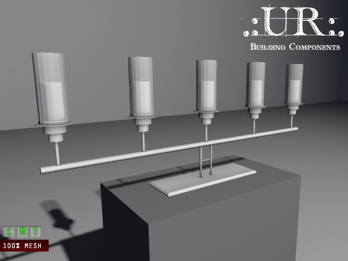 .:UR:. Gothic Collection - Candelabra (full perm mesh)