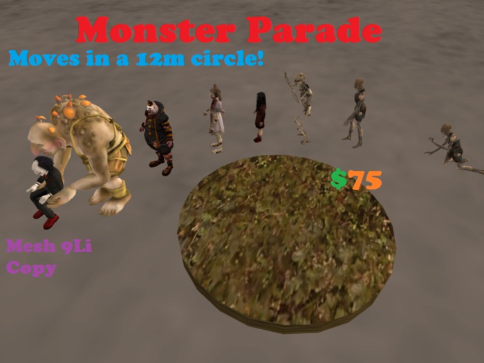 Monster Parade Circle Boxed