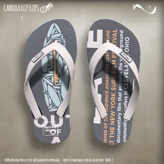 -NU- Cabrera Flip Flops 9