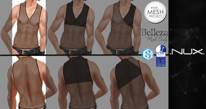 .Nux. Fishnet Tanktop [Add and Unpack]
