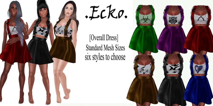 .Ecko. Overall Dress [Fat*Pack]