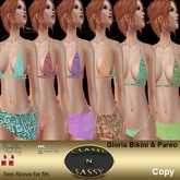 (CNS) Gloria Bikini and Pareo Fat Pac