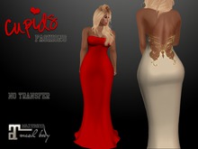 *CF* Butterfly Back Gown Maitreya RED