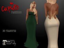 *CF* Butterfly Back Gown Maitreya EMERALD