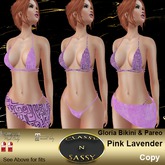 (CNS) Gloria Bikini and Pareo Pink Lavender
