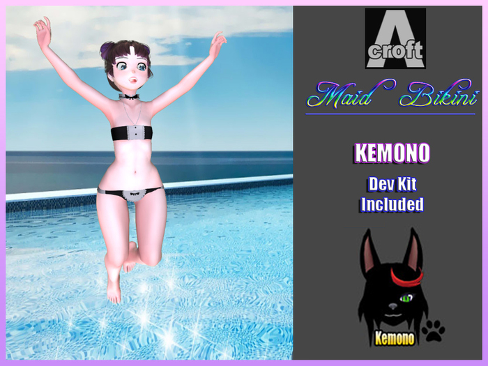 [ACroft][Kemono] Maid Bikini