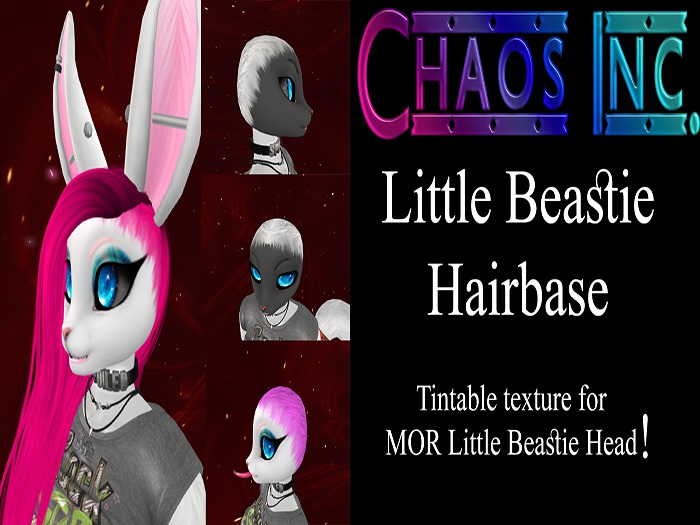CHAOS INC.  Little Beastie Hair Base