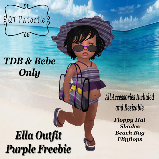 {QTP} Ella Outfit Purple