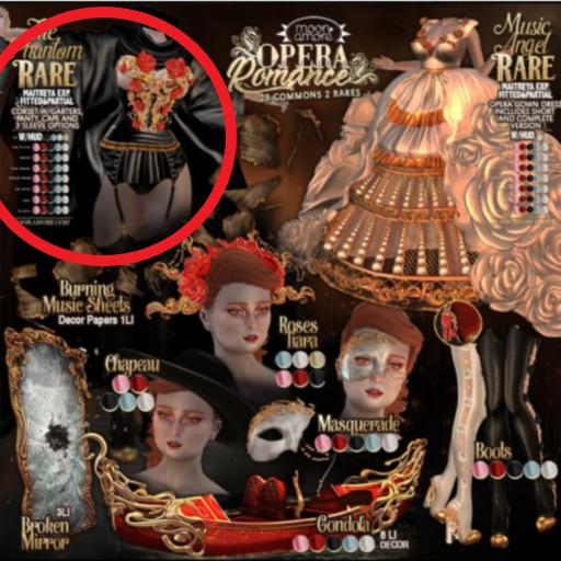 Moon Amore: Opera Romance / The Phantom Attire - RARE
