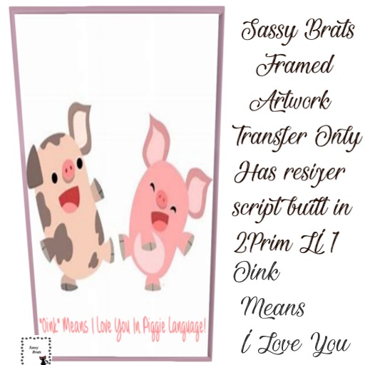 *SB* Oink Means I Love You
