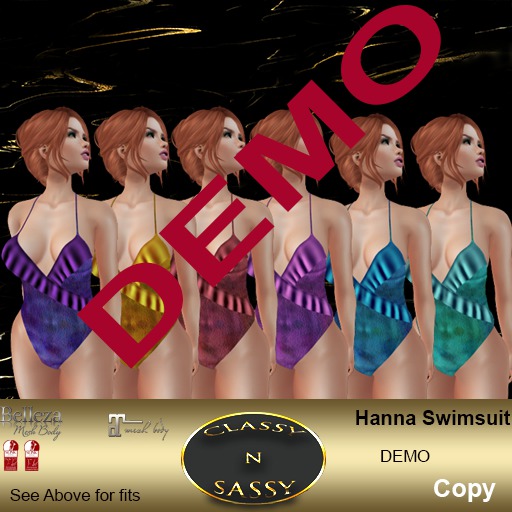 (CNS)  Hanna Swimsuit DEMO