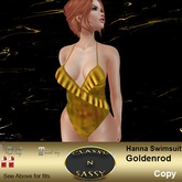 (CNS)  Hanna Swimsuit Goldenrod