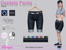 Daniela Pants With Hud Navy