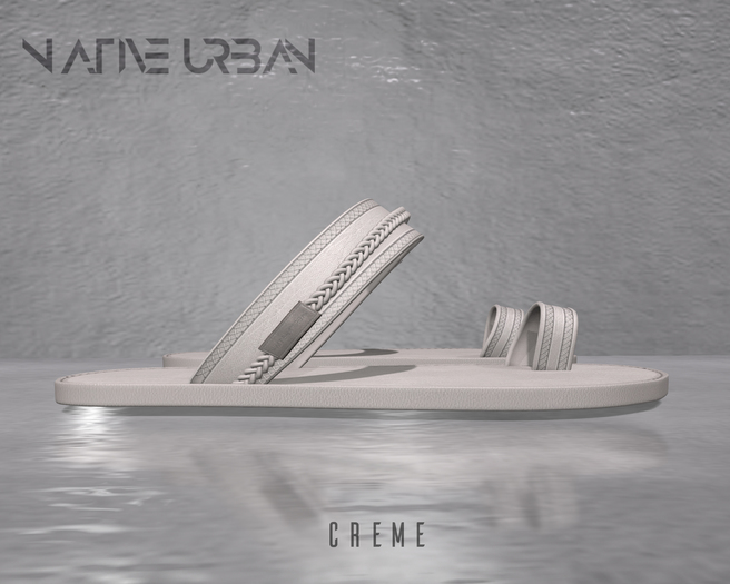 Native - Aloe Sandals Creme