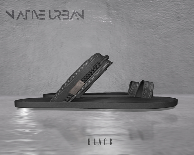Native - Aloe Sandals Black