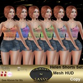(CNS)  Helen Shorts Set