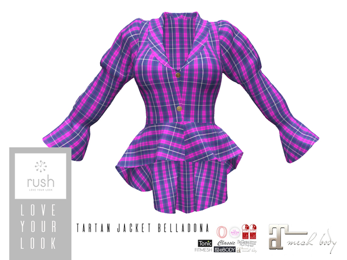 Rush TARTAN Jacket BELLADONA Pack