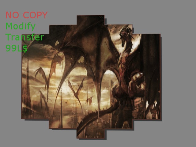 Flying Dragons wall Art