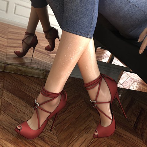 Tropea Shoes (Red leather)