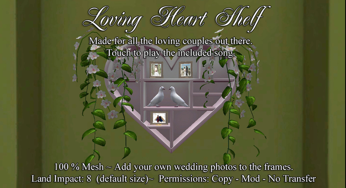 Loving Heart Shelf