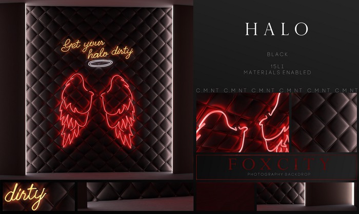 FOXCITY. Photo Booth - Halo Black (Boxed HUD. Wear me)