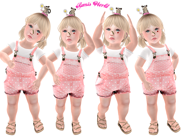 SAMIS WORLD  4 Baby Model Poses