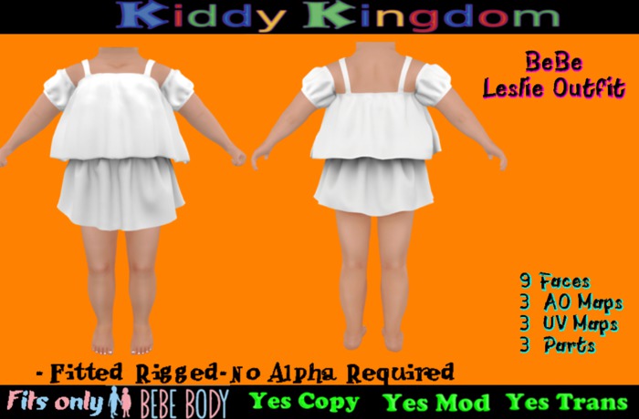 (KK) BeBe Leslie Outfit Deliver Box