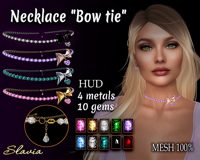 Slavia Necklace "Bow tie"