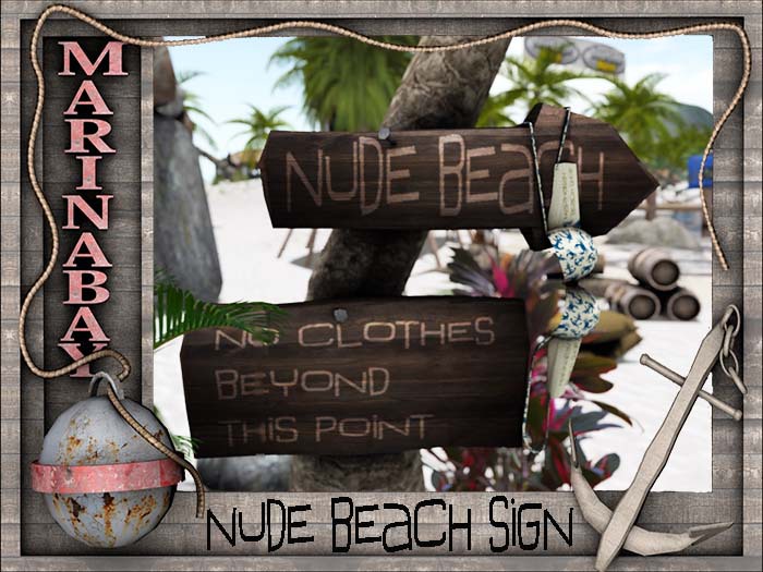nude sign