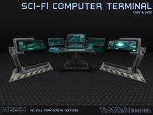 **ToKKen Industries** Sci-Fi Computer Terminal - Mesh
