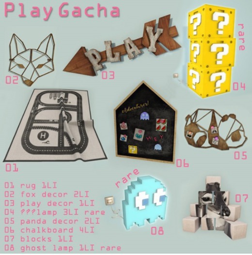PLAY GACHA - play decor