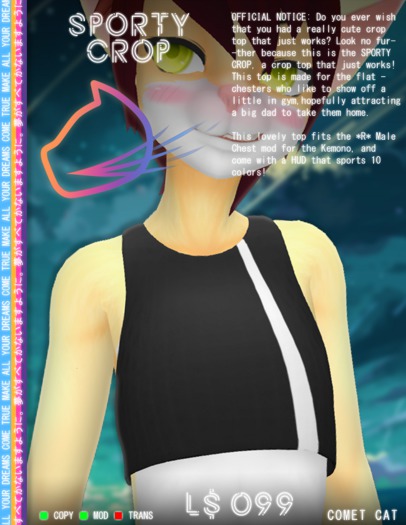 CC // Sporty Crop